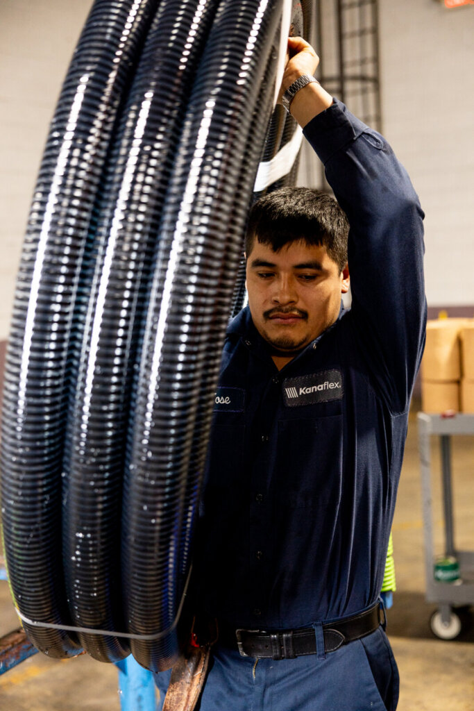 Lifting a Finished Coil